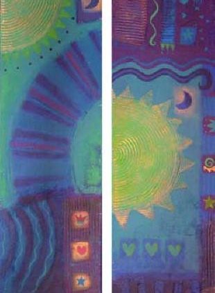 Cilia de Munnik | Origineel Blauw 2/set